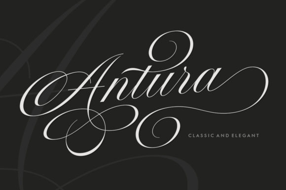 Antura Script: A Timeless Font with a Modern Twist