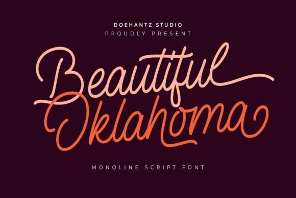 Beautiful Oklahoma: A Versatile Font for Modern Design