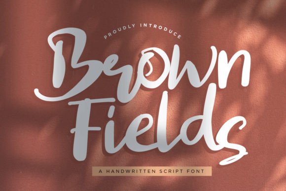 Brown Fields Script Font