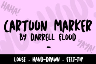 Cartoon Marker: A Font That Adds Character to Your Designs