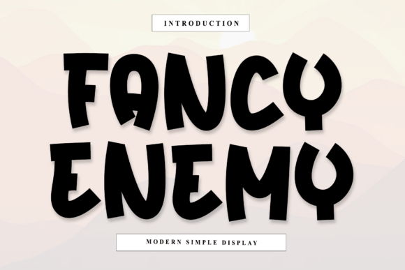 Fancy Enemy Font: A Stylish Choice for Creative Branding