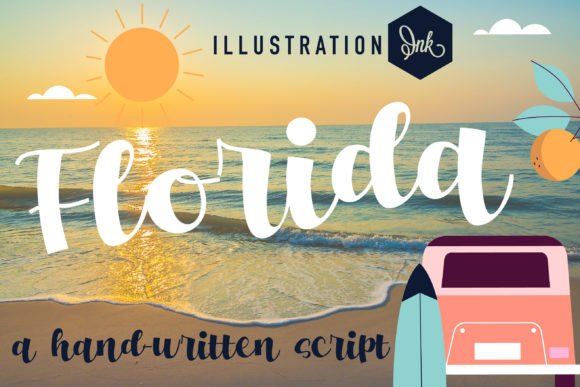 Florida Script Font: Elegance in Every Curve