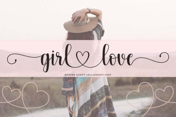 Girl Love: A Versatile and Elegant Calligraphy Script