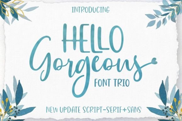 Gorgeous Font: A Modern Script Option for Creative Design