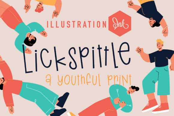 Lickspittle Font: A Playful Script for Design Enthusiasts