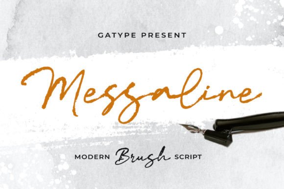 Messaline: A Brush Script Font with a Touch of Elegance