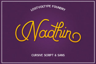 Nadhin: A Modern Typeface for Every Design Need