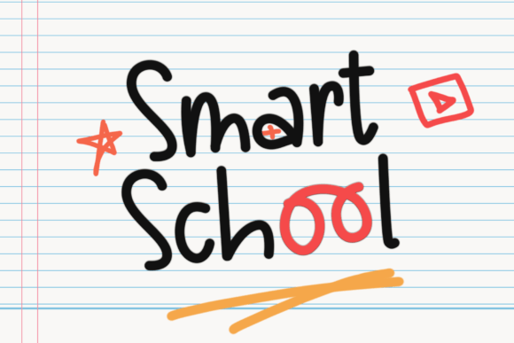 Smart School: A Handwriting Font That Elevates Your Creative Projects