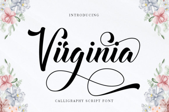 Virginia Script Font: Elegance in Every Curve